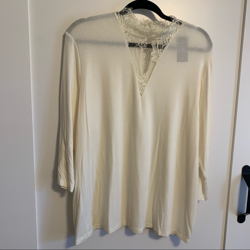 Lace neck LANE BRYANT Top